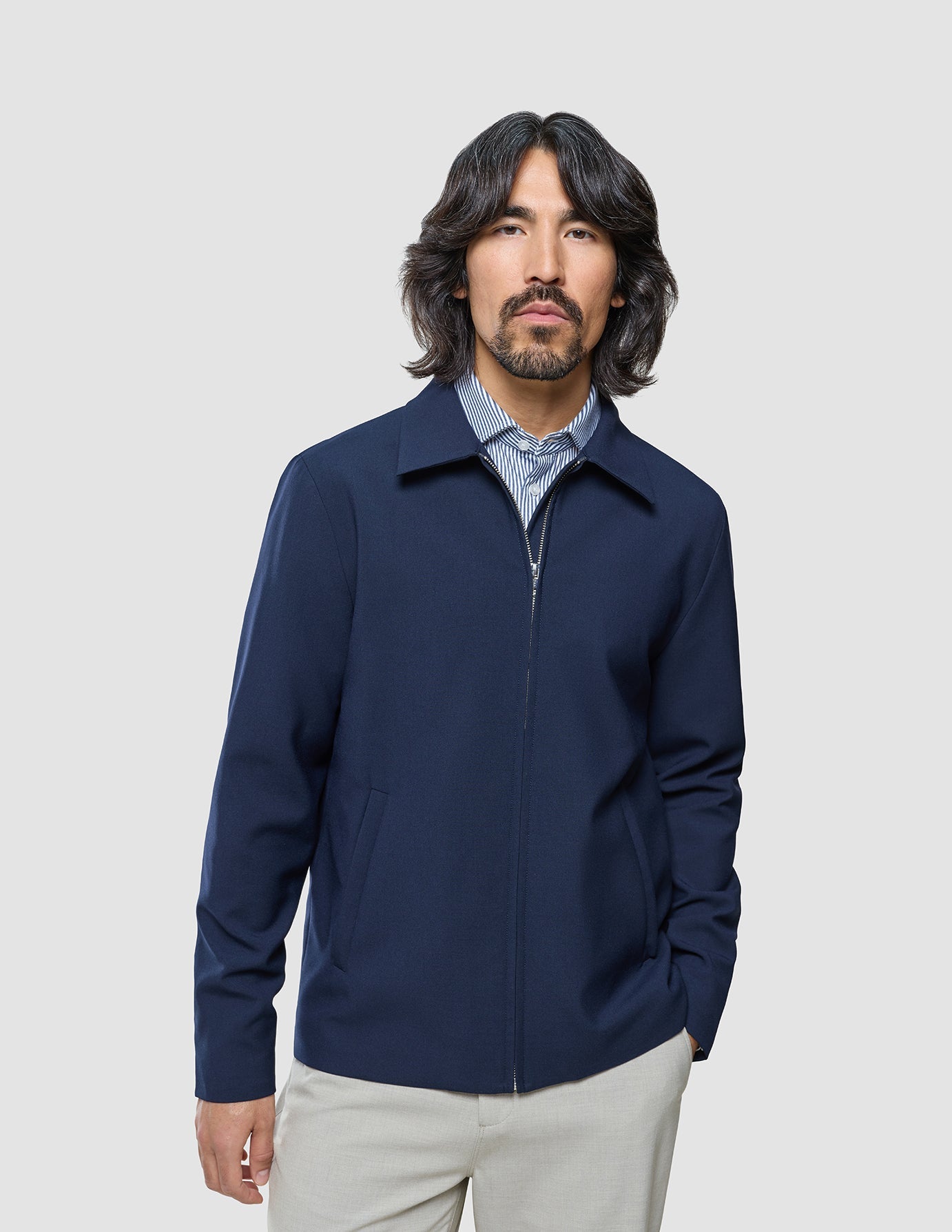 Ease Jacket Blue Nights